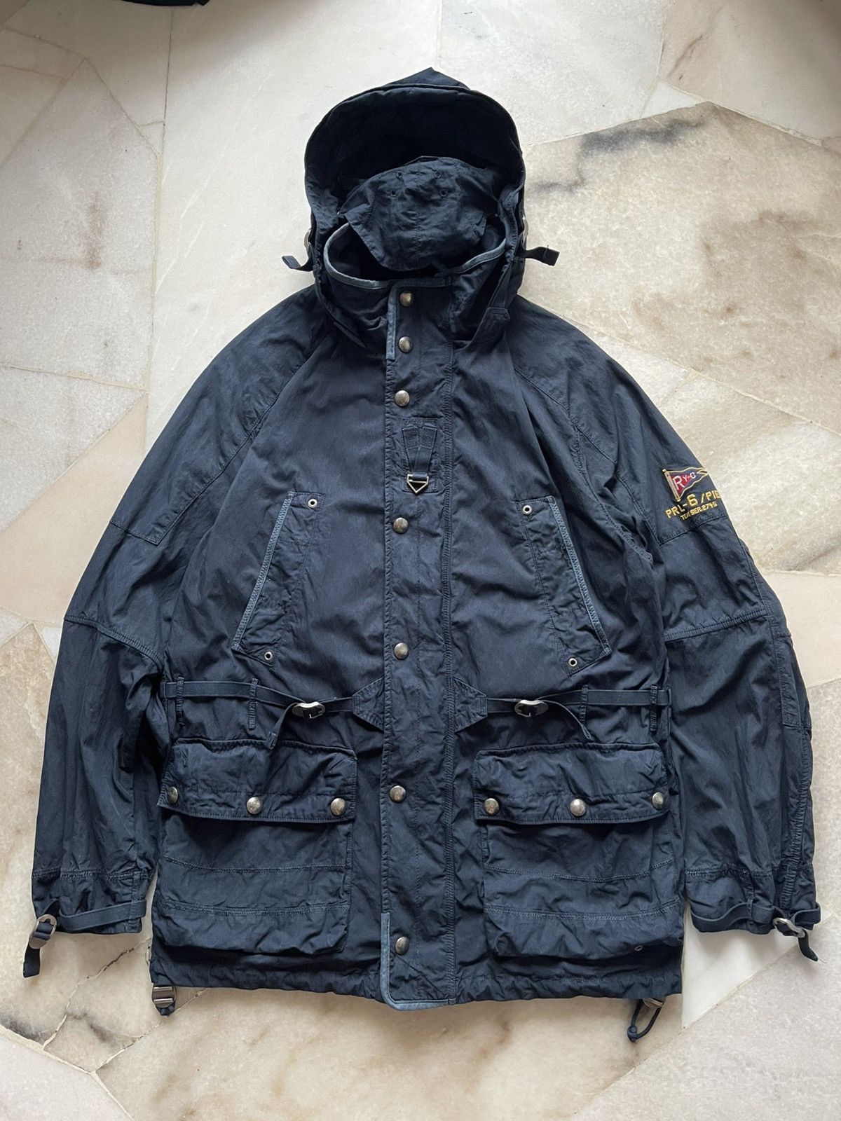 Polo Ralph Lauren Rare Polo Ralph Lauren 6/ Pier Mask Multipocket Jacket Size US XL / EU 56 / 4 - 1 Thumbnail