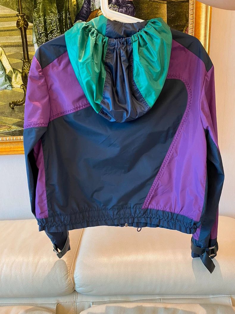 Versace Versace Color-blocking leather jacket Size S / US 4 / IT 40 - 2 Thumbnail