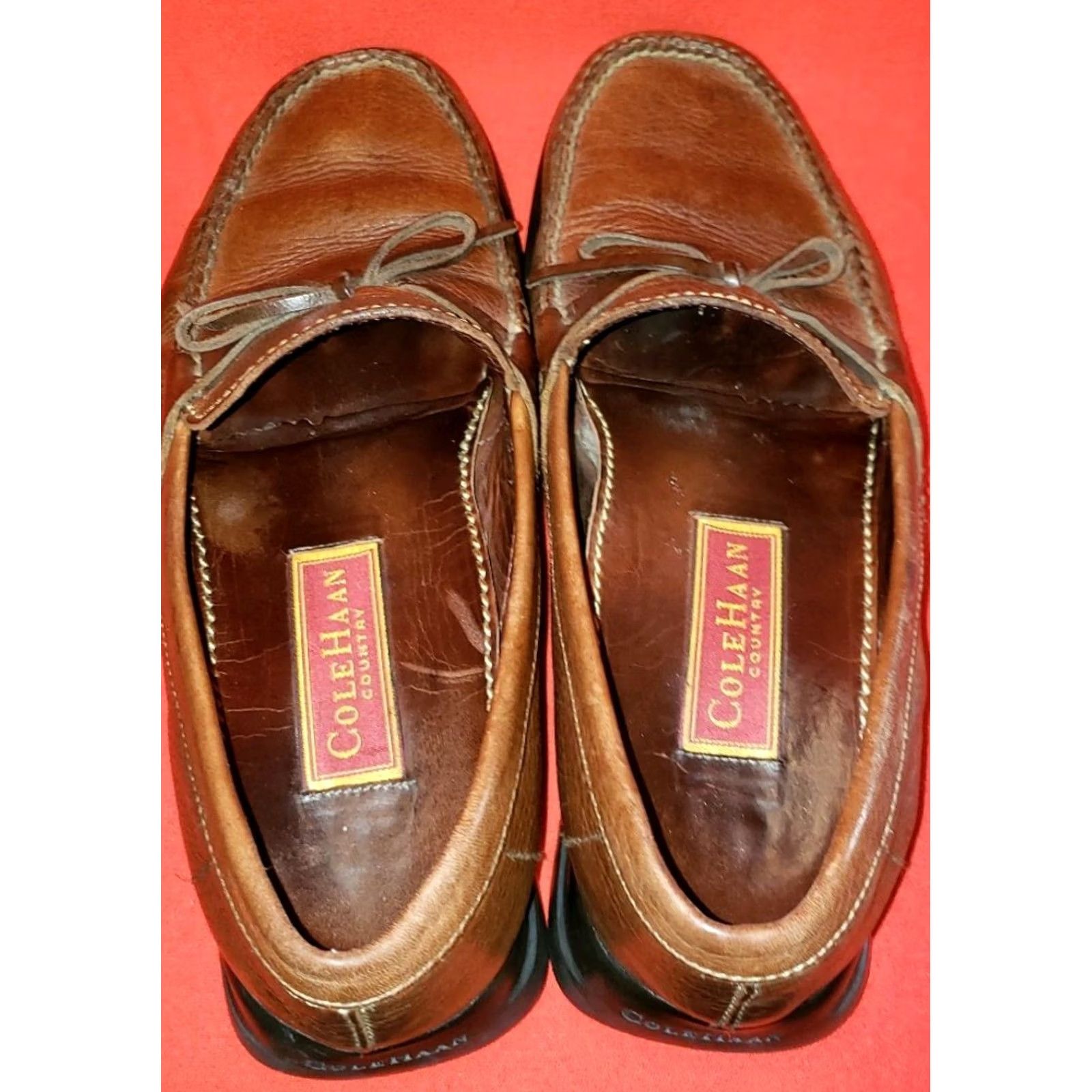Cole Haan Cole Haan Brown Loafer Men's 9.5M Two-Toned Leather Separated Heel from Sole Size US 10 / EU 43 - 7 Thumbnail