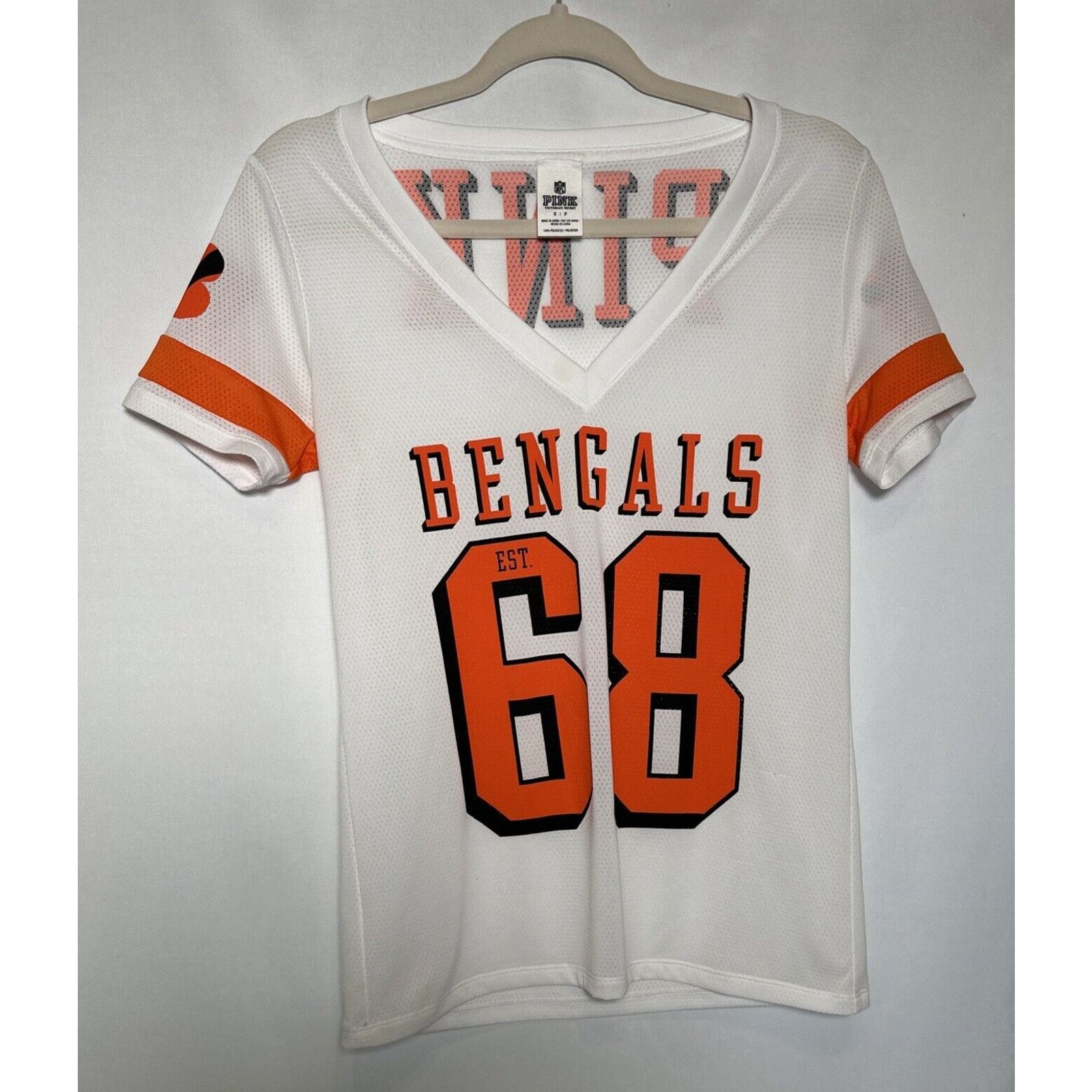 Pink bengals jersey best sale