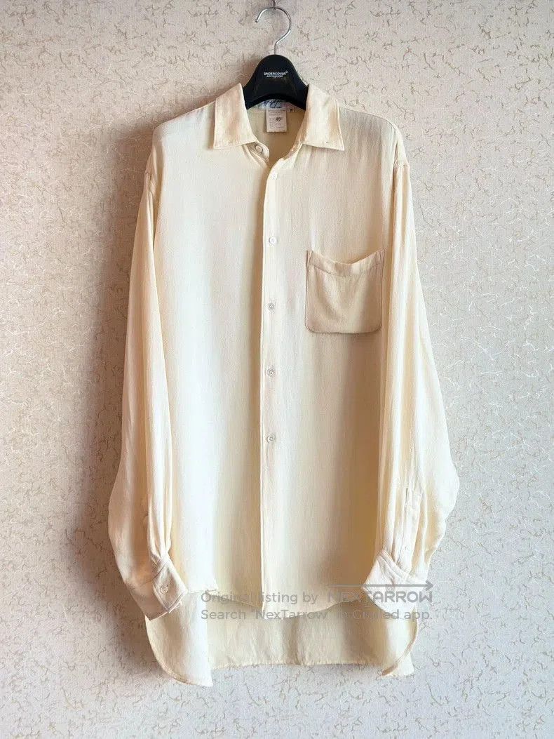 Yohji Yamamoto Yohji Yamamoto 95AW Silk Shirt. Size US M / EU 48-50 / 2 - 1 Thumbnail