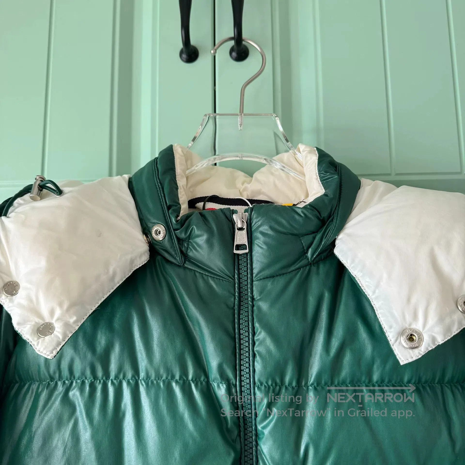 Moncler Moncler Barthet 1952 Green Down Jacket. Size US M / EU 48-50 / 2 - 7 Thumbnail