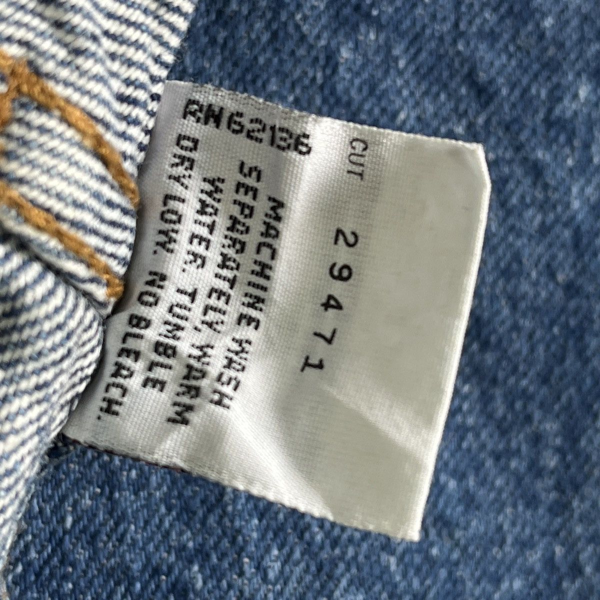 Guess × Seditionaries Vintage Flare GUESS Boot Cut Leg 1990s USA Denim Size US 30 / EU 46 - 17 Thumbnail