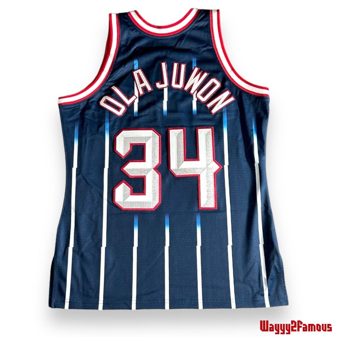 Mitchell & Ness × NBA Authentic Hakeem Olajuwon 90's Rockets *NWT* Size US L / EU 52-54 / 3 - 2 Thumbnail