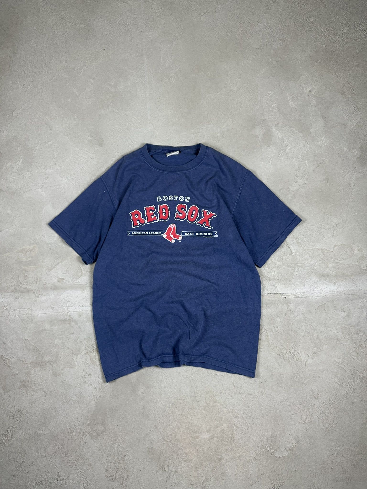 Lee × MLB × Vintage 2005 Vintage Boston Red Sox MLB Baseball Y2k T-shirt 00s Size US M / EU 48-50 / 2 - 1 Thumbnail