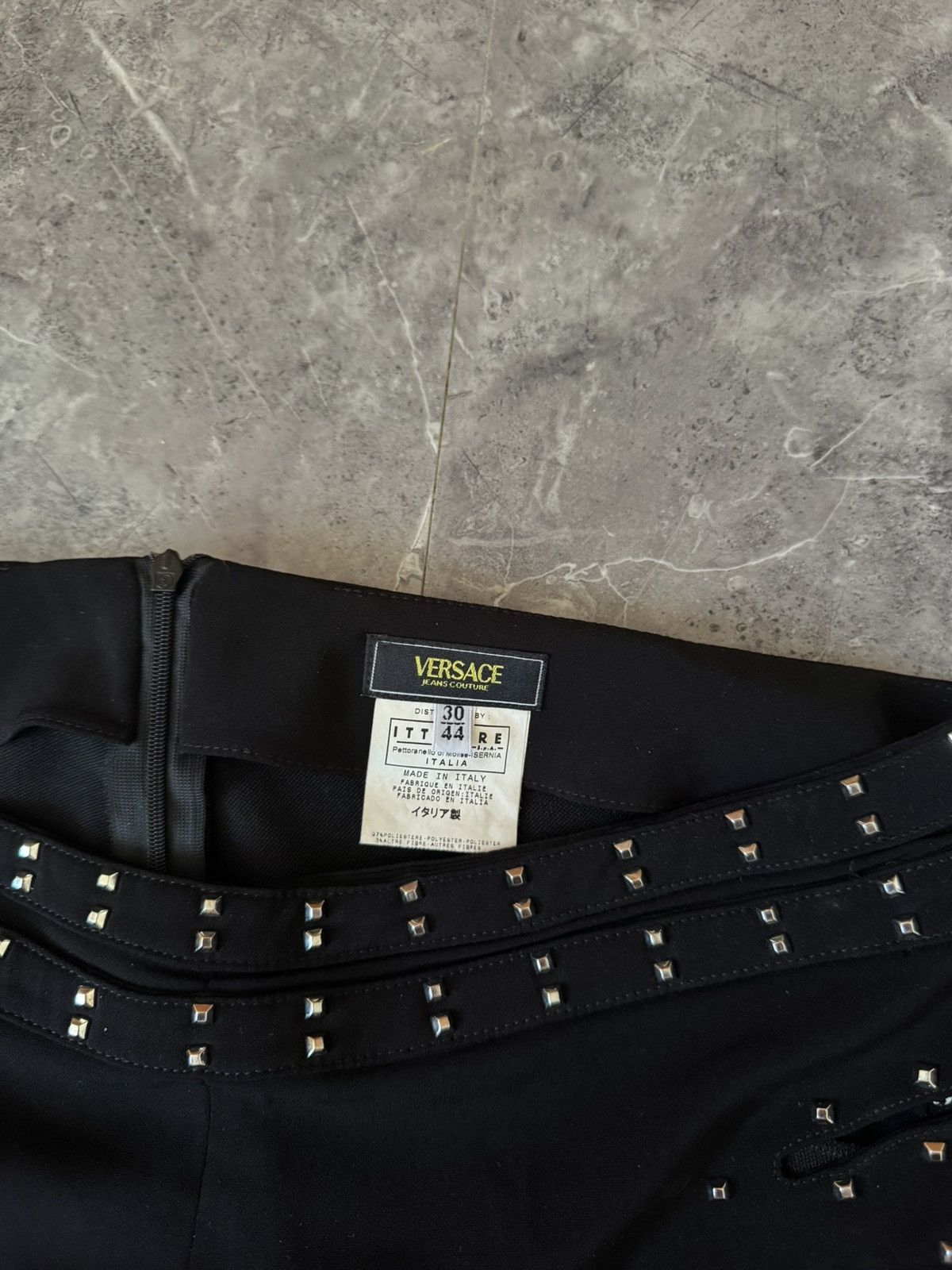 Versace Jeans Couture Versace Pants Italy Women’s Baggy Jeans Couture Luxury Size 30" / US 8 / IT 44 - 4 Thumbnail