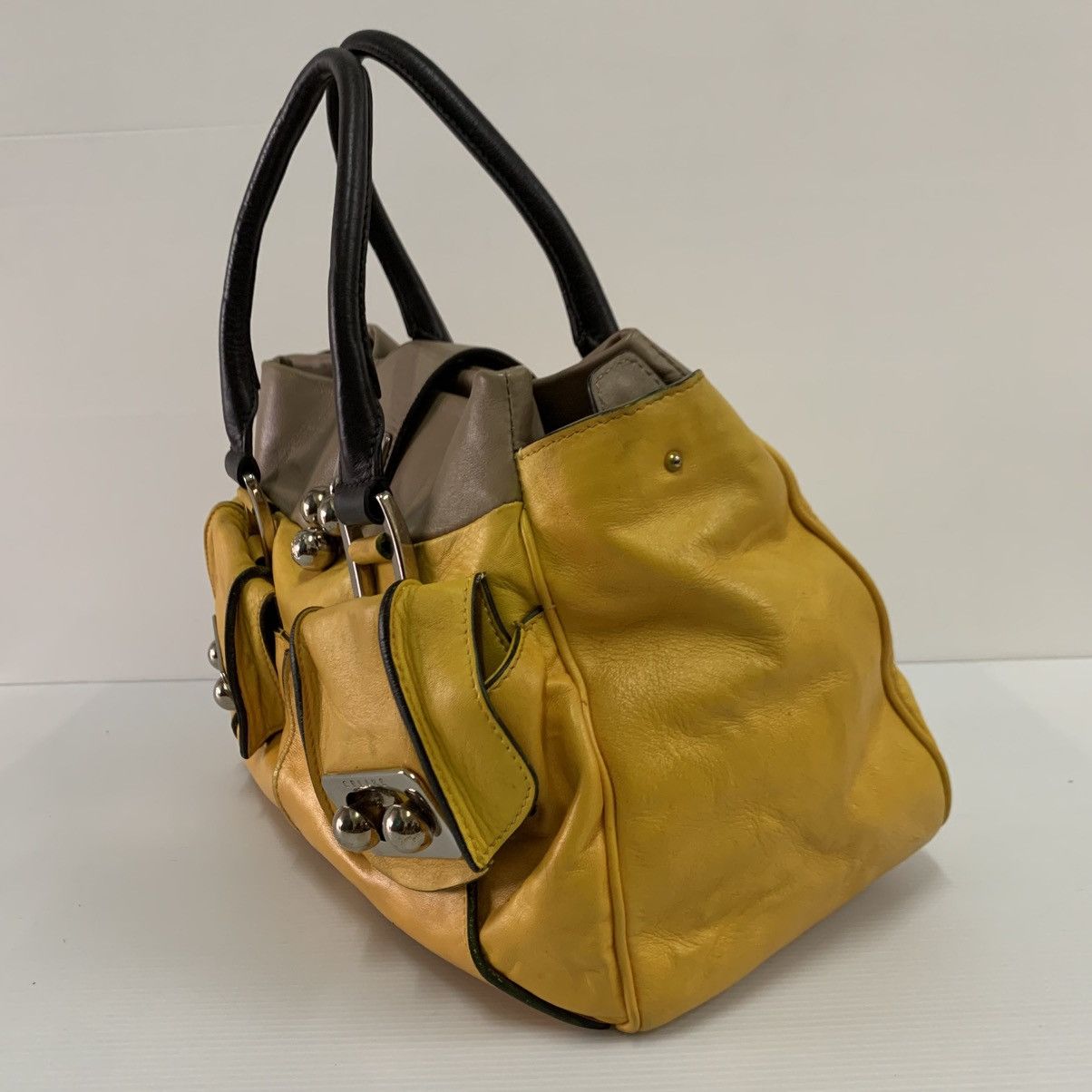 Celine Celine Leather Handbag Size ONE SIZE - 4 Thumbnail