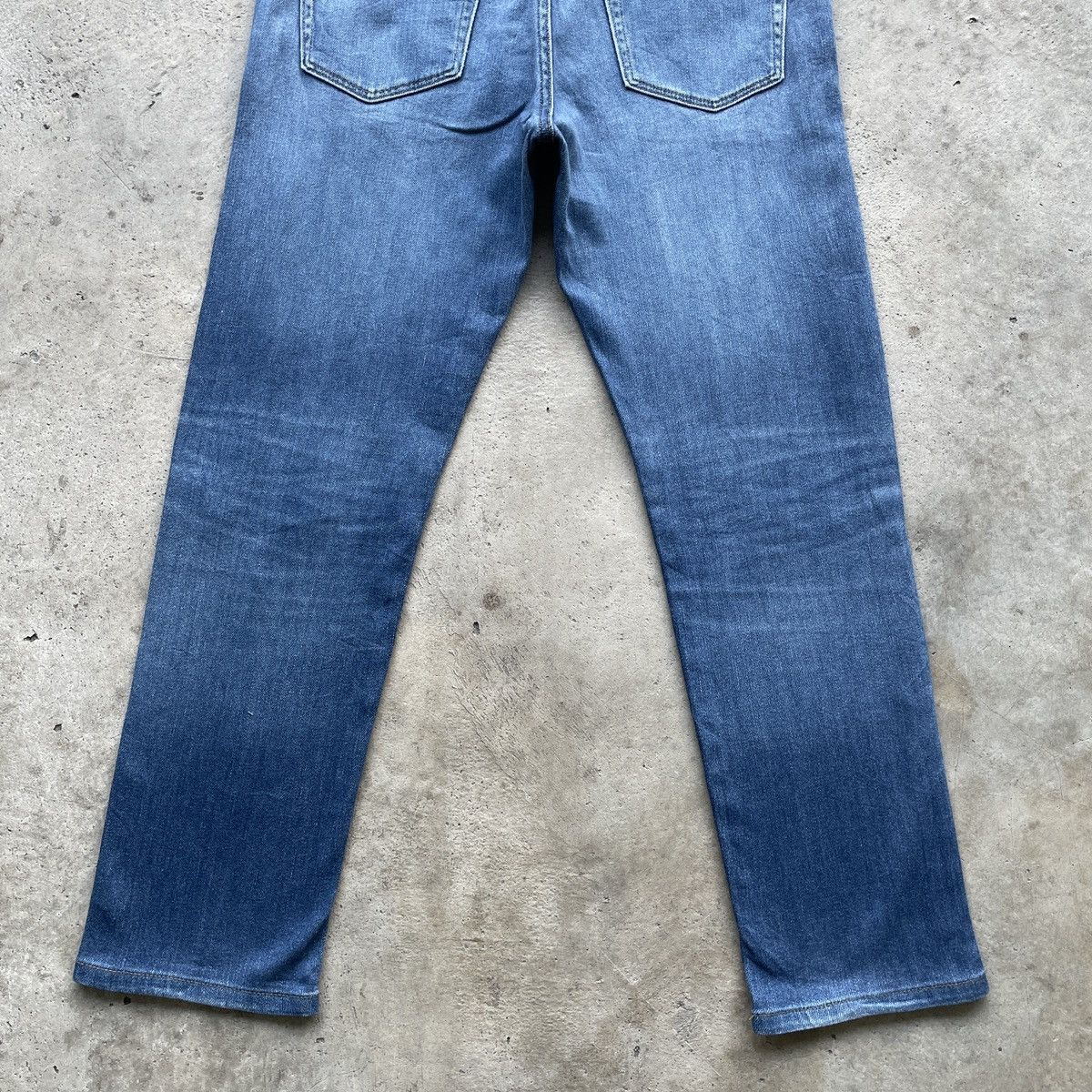 Japanese Brand Vintage Distressed Japanese Faded Denim Jeans Pants W33 Size US 33 - 10 Thumbnail