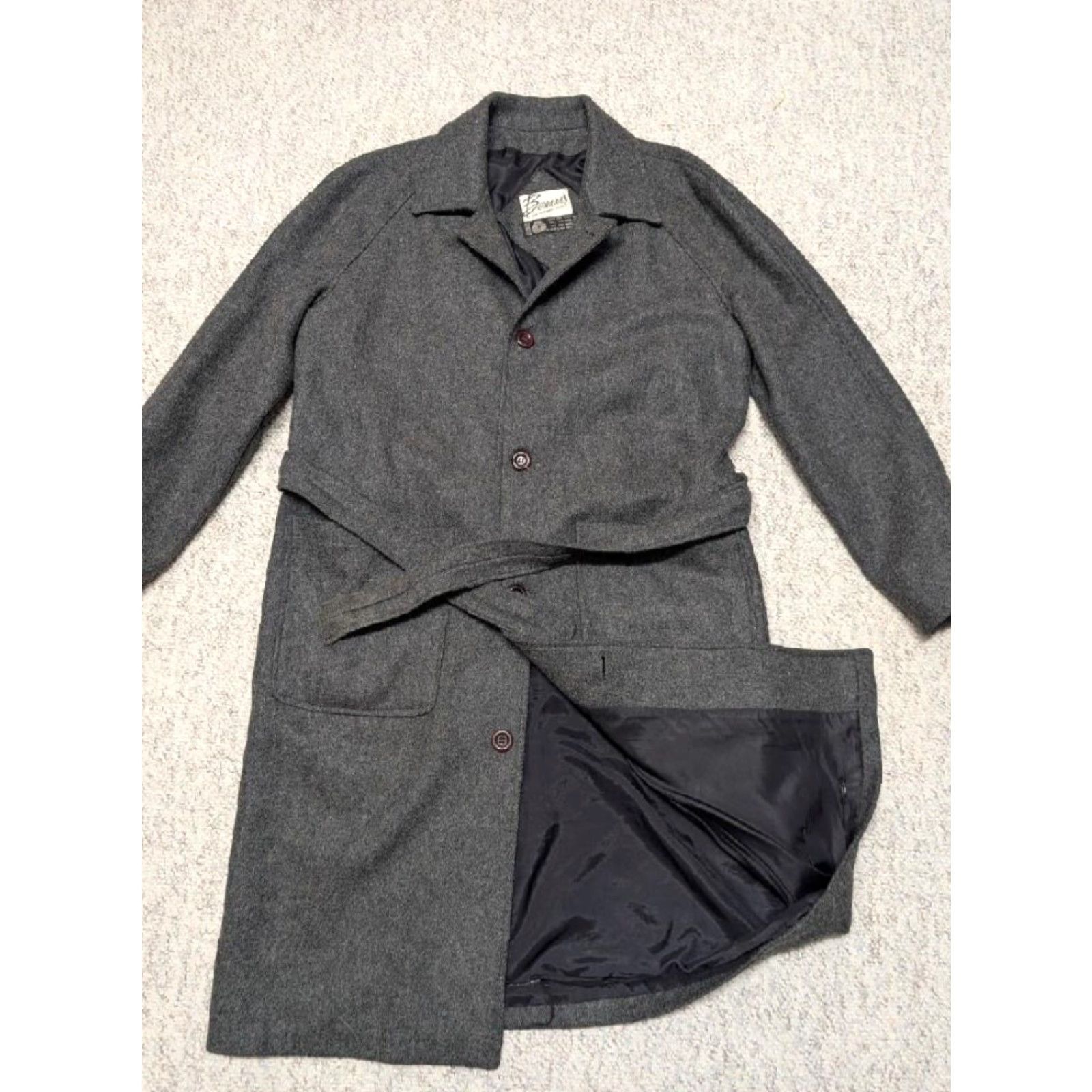 Vintage VINTAGE belted coat Nike? Size US M / EU 48-50 / 2 - 4 Thumbnail