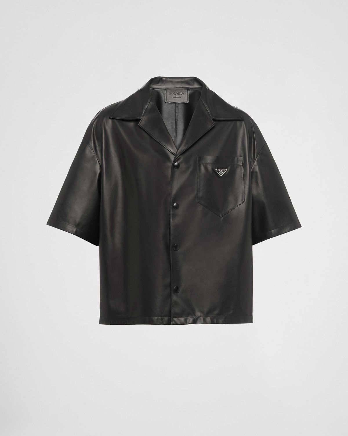 Prada Prada Nappa leather shirt Size US L / EU 52-54 / 3 - 7 Thumbnail