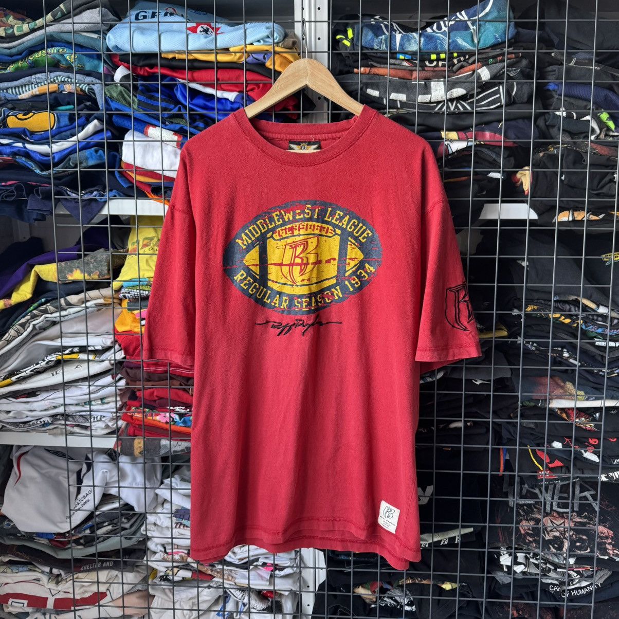 Vintage Vintage 90s Ruff Ryders MiddleWest League T-shirt Size US L / EU 52-54 / 3 - 1 Thumbnail