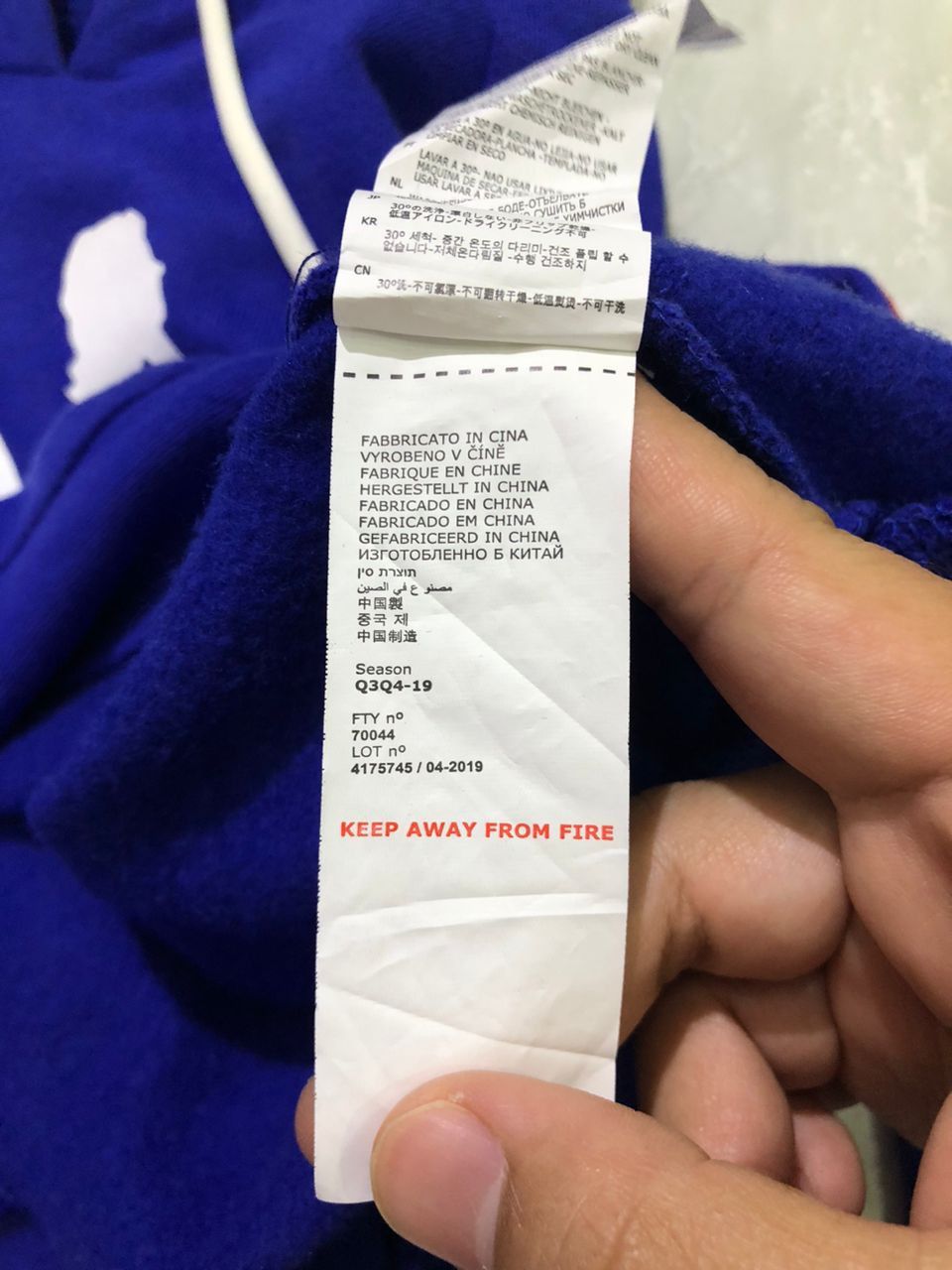 Kappa Fall/Winter 2019 Kappa LA Berry Cropped Hoodie Size XS / US 0-2 / IT 36-38 - 12 Thumbnail