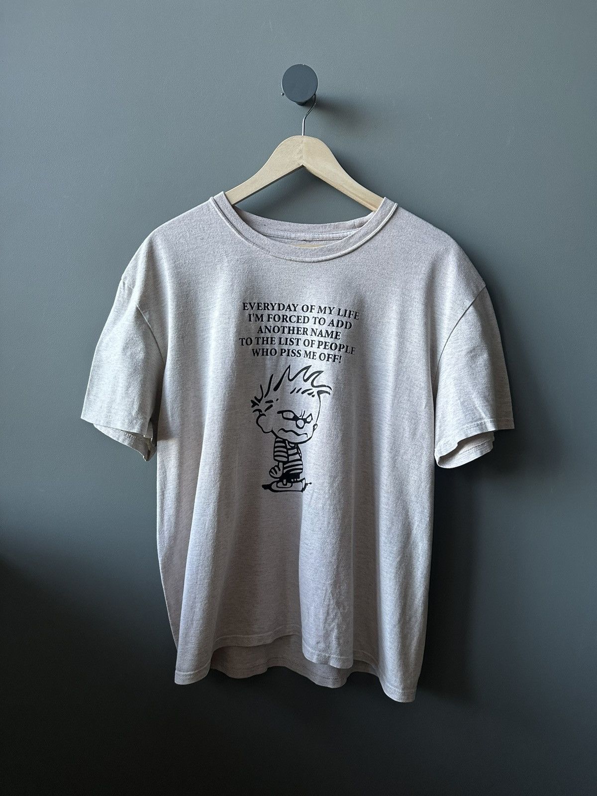 Other Calvin & Hobbes Cartoon Graphic Tee Angry Calvin Print Size US M / EU 48-50 / 2 - 1 Thumbnail