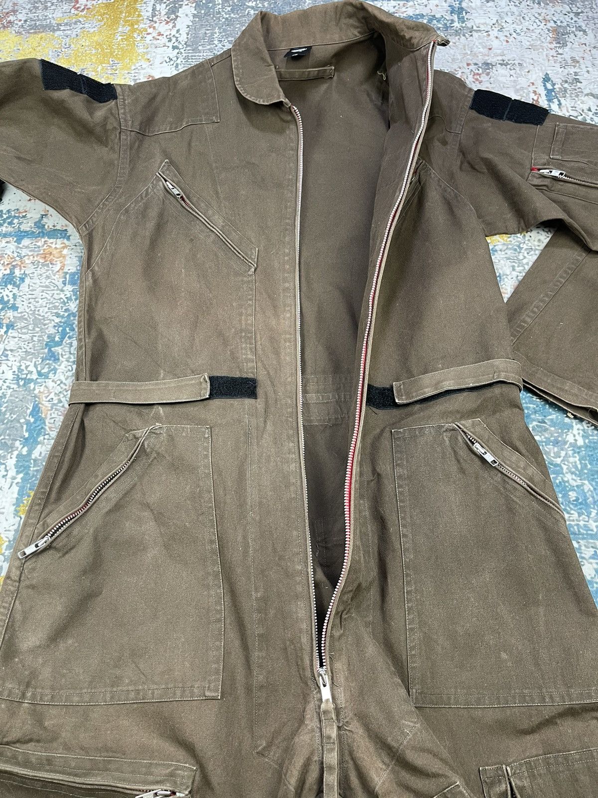 Japanese Brand SWARM Japanese Pilot Flightsuit Coveralls Size US 35 - 6 Thumbnail