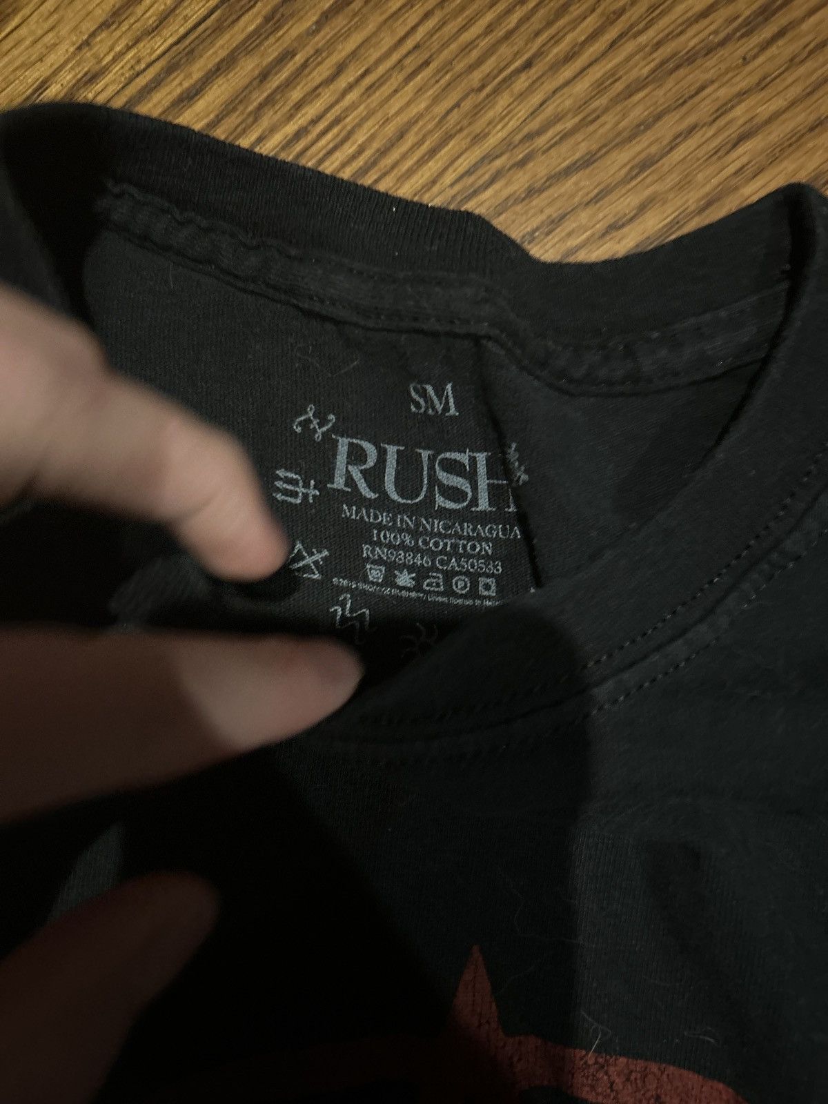 Band Tees rush band tee Size US S / EU 44-46 / 1 - 1 Thumbnail