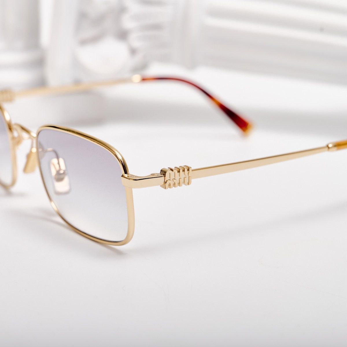 Miu Miu MIU MIU 0MU A53S 5AK04O SUNGLASSES Size ONE SIZE - 3 Thumbnail