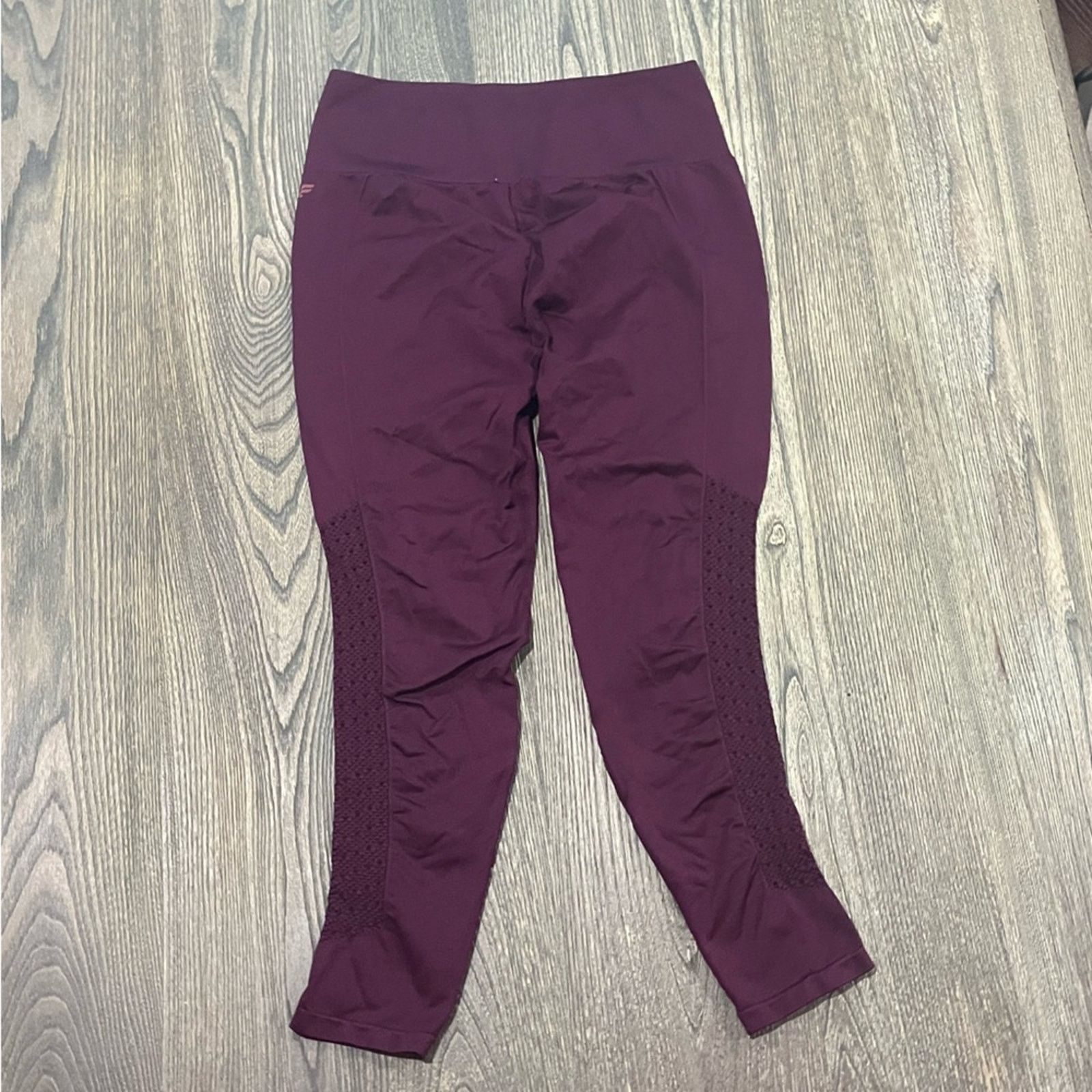 Fabletics Fabletics Womens Capri Leggings Wide Waistband Mid Rise Sz L Size 31" - 5 Thumbnail