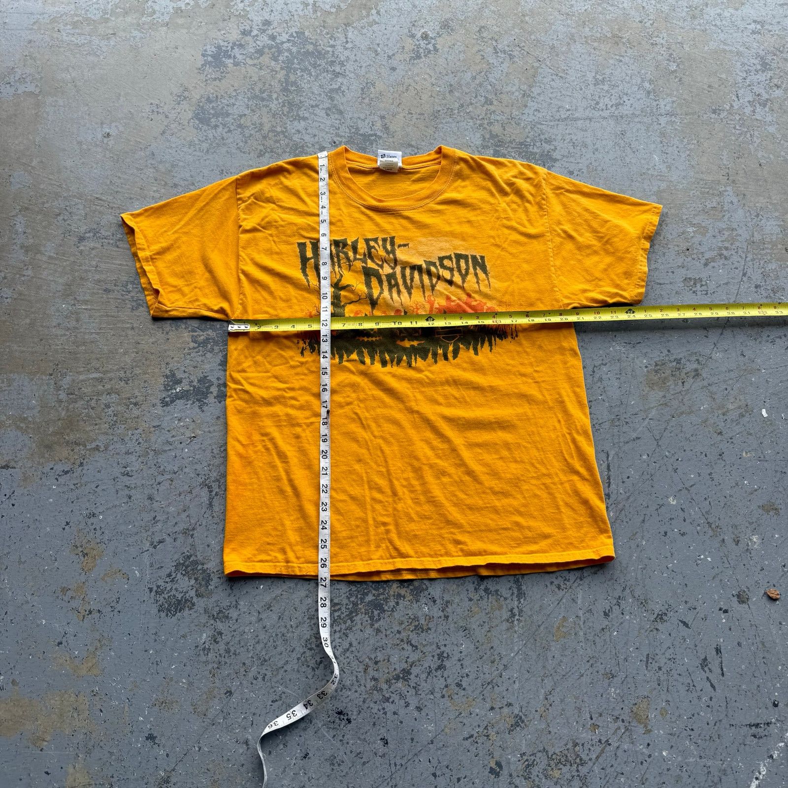 Harley Davidson Y2K Harley Davidson Halloween Jack O Lantern Tee L Size US L / EU 52-54 / 3 - 7 Thumbnail
