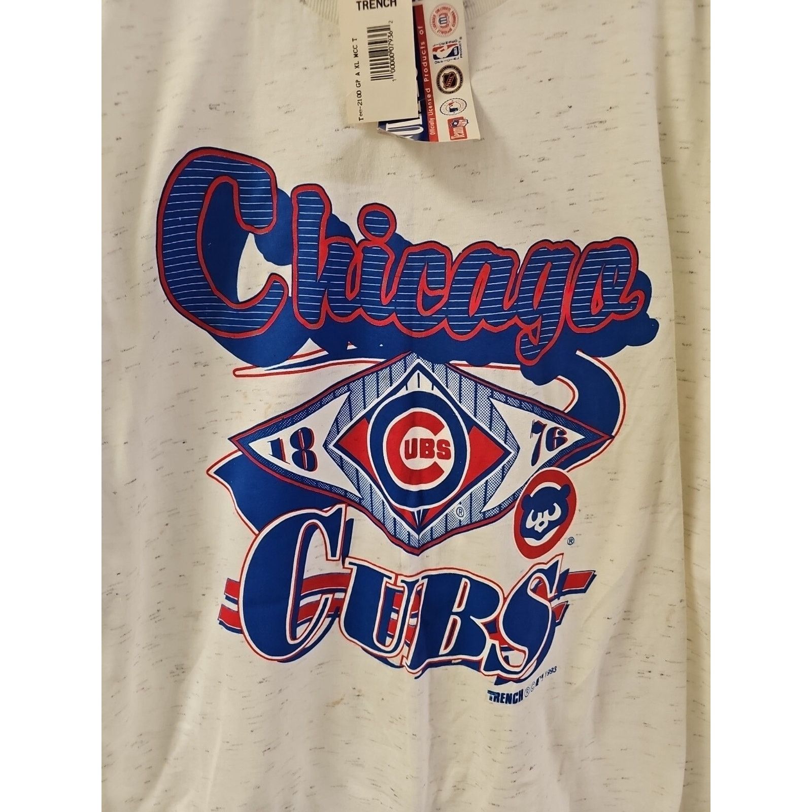 Other VTG Trench Chicago Cubs T-shirt XL USA Made Single Stitch Size US XL / EU 56 / 4 - 2 Thumbnail