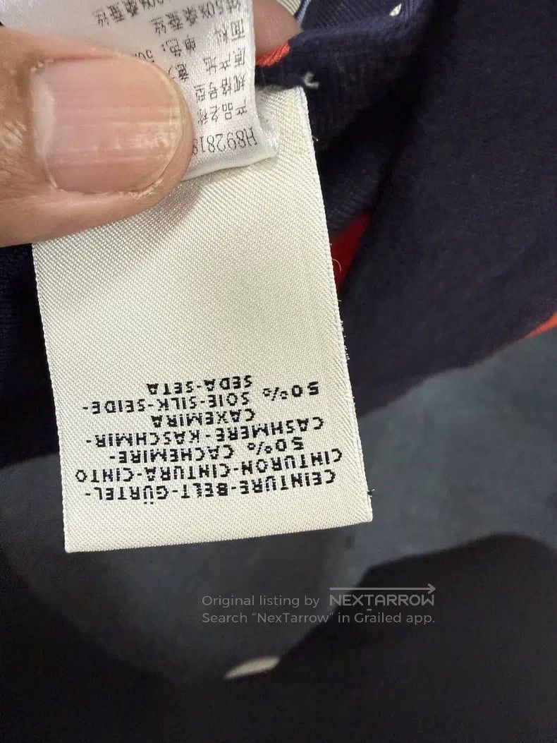 Hermes Hermes Women's Cardigan, Main Fabric 50% Cashmere + 50% Mu Size XS / US 0-2 / IT 36-38 - 4 Thumbnail
