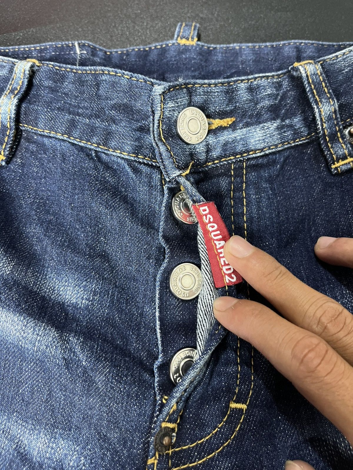 Designer × Dsquared2 Dstressed DSquared2 skiny jeans Size US 31 - 7 Thumbnail