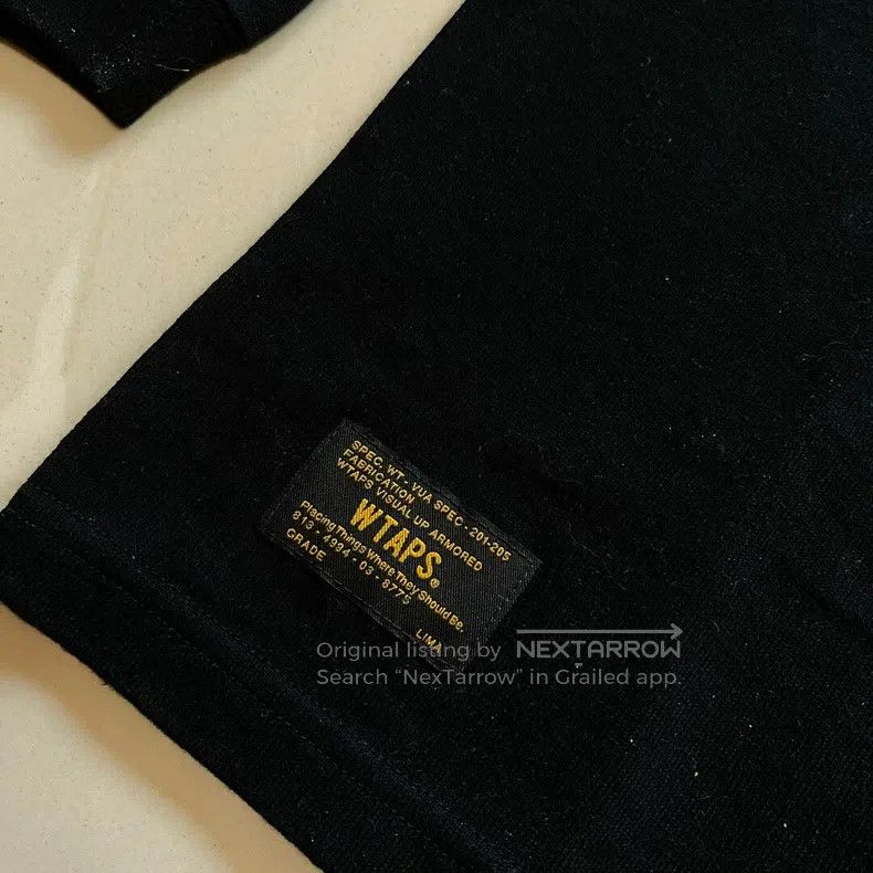 Wtaps Wtaps Black hoodie Size US L / EU 52-54 / 3 - 2 Thumbnail