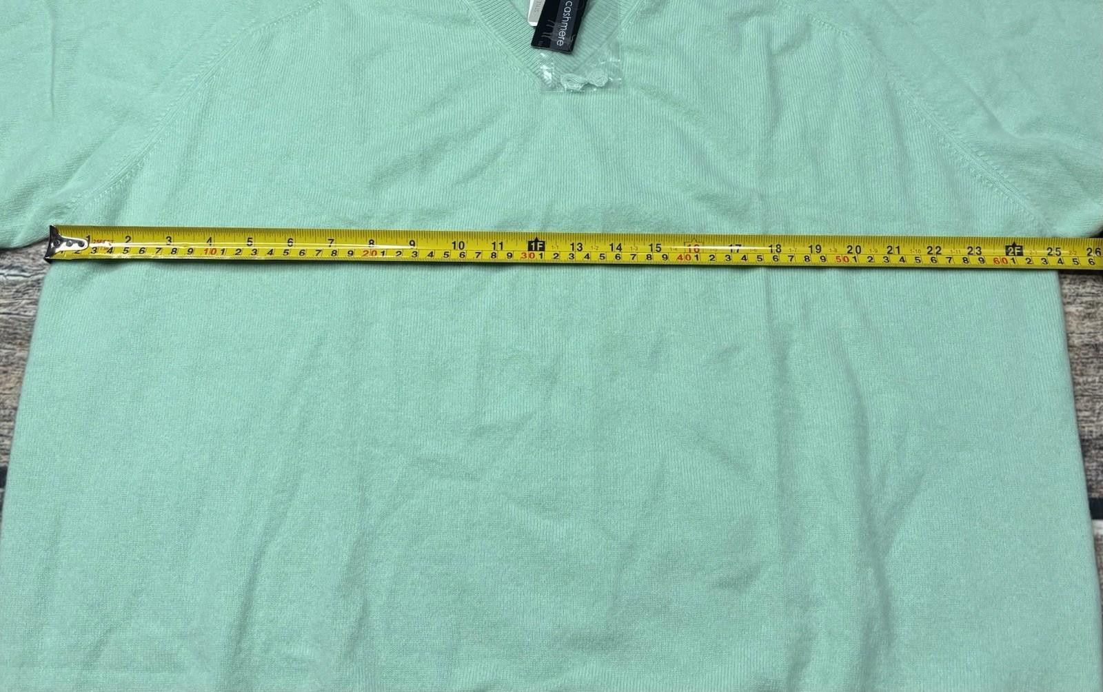 Other Southampton Cashmere Sweater Mens XL Mint Green NEW Size US XL / EU 56 / 4 - 10 Thumbnail