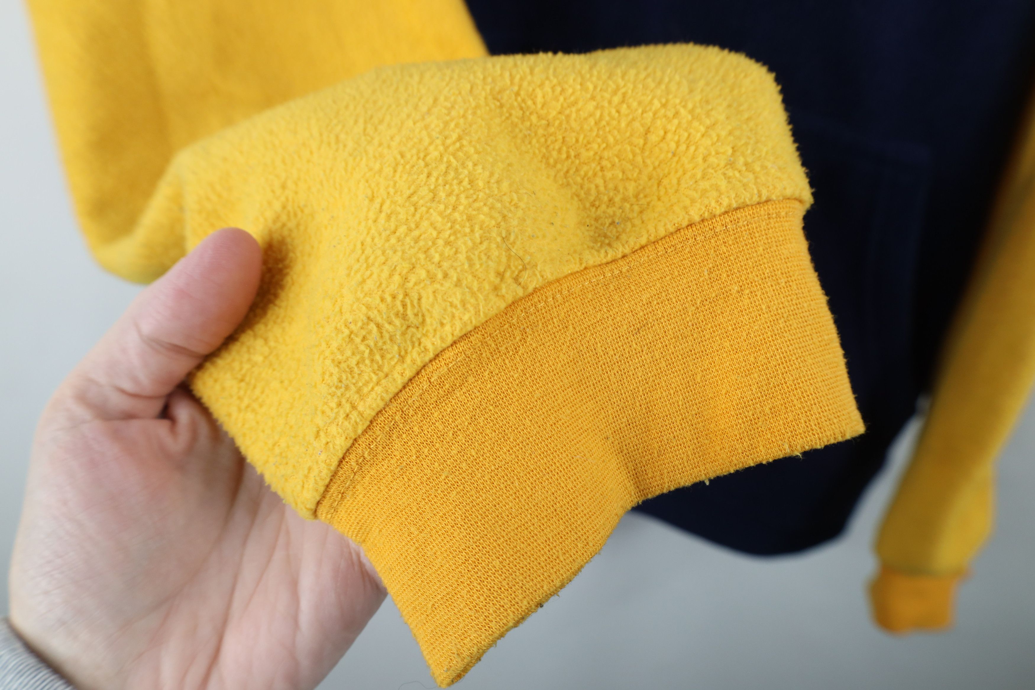 Vintage Vintage University of Michigan Fleece Hoodie Sweatshirt Blue Size US XL / EU 56 / 4 - 11 Thumbnail