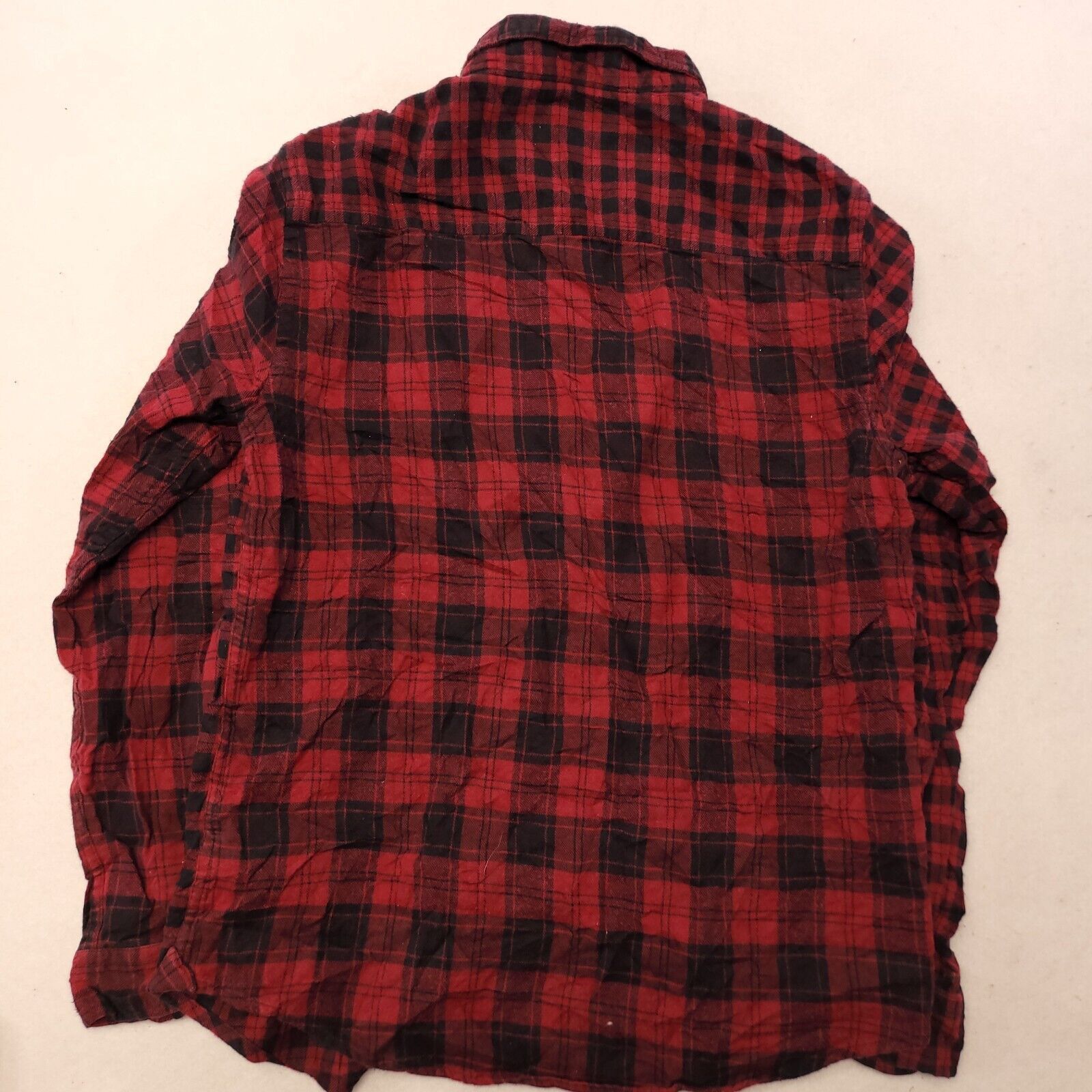 Aeropostale Aeropostale Tartan Flannel Shirt Mens Size Large L Red Black Size US L / EU 52-54 / 3 - 10 Thumbnail