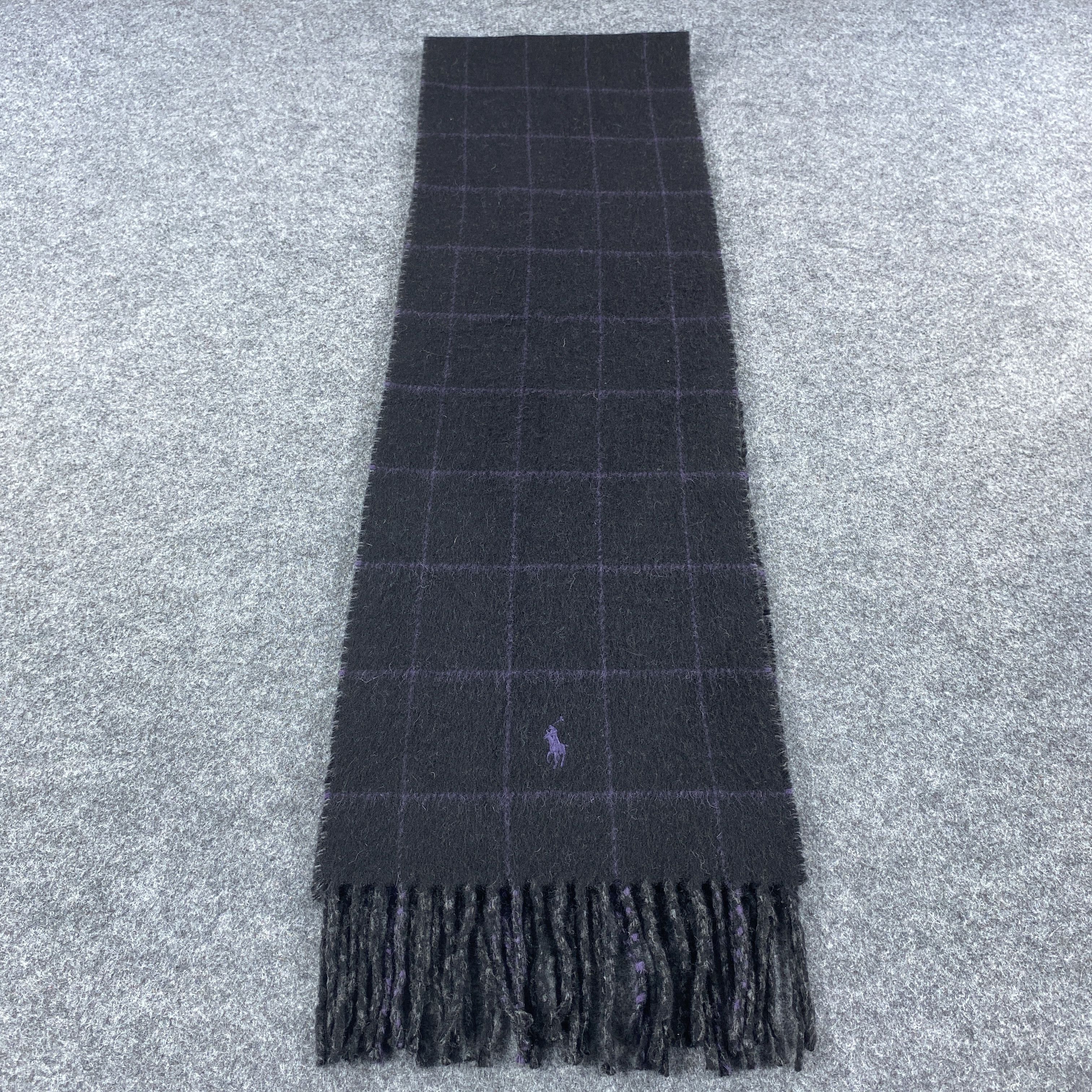 Polo Ralph Lauren × Vintage Polo Ralph Lauren Scarf # Muffler # Neckwear # D454 Size ONE SIZE - 3 Thumbnail