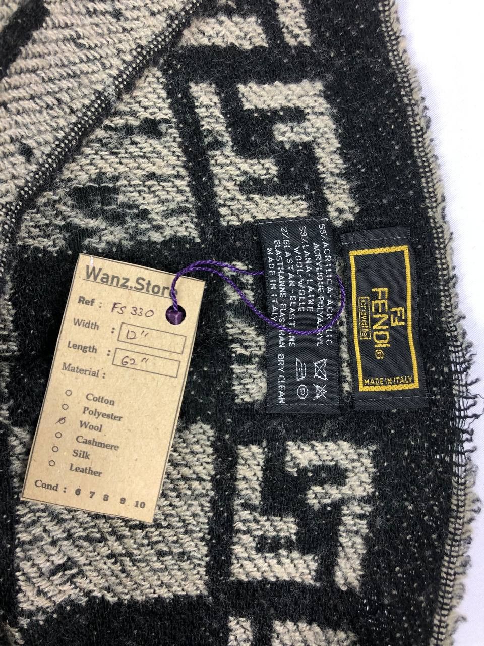Fendi Fendi Scarf / Muffler / Neckwear FS330 Size ONE SIZE - 4 Thumbnail