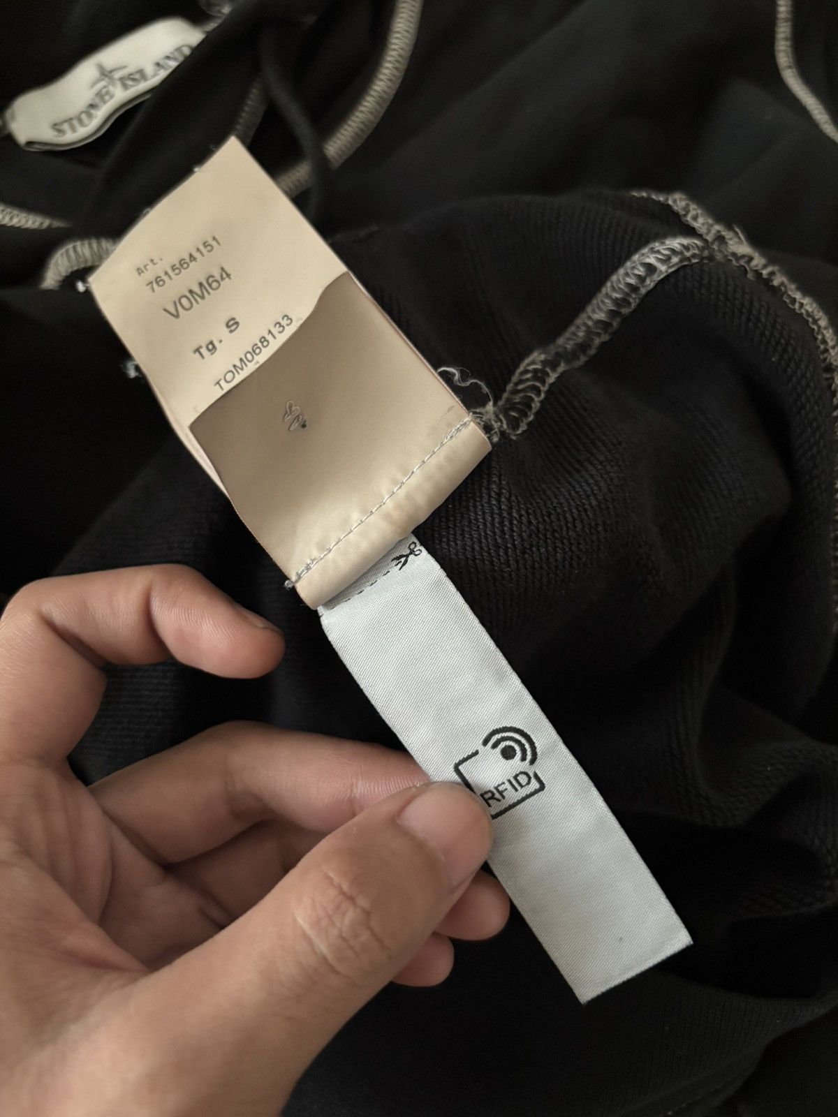 Stone Island Stone Island Contrast Stitch Hoodie Size US S / EU 44-46 / 1 - 13 Thumbnail