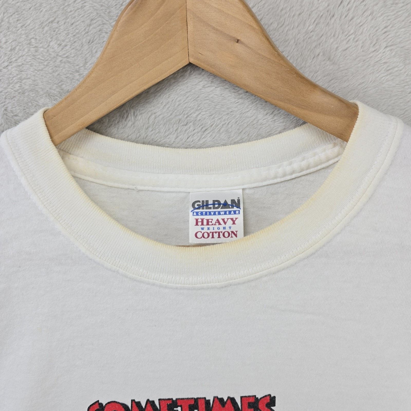 Gildan Vintage Moose Joke Shirt XL When I'm Drunk I Make Mistakes Size US XL / EU 56 / 4 - 5 Thumbnail