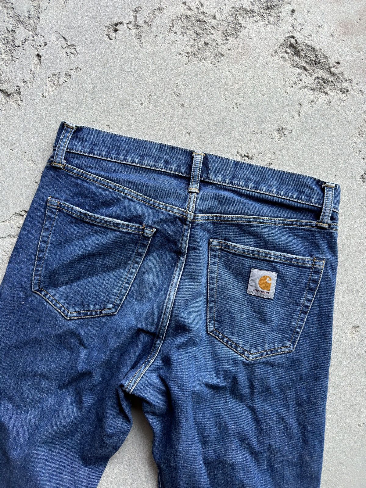 Carhartt CARHARTT VINTAGE PONTIAC DENIM PANTS 90s y2k Size US 31 - 4 Thumbnail