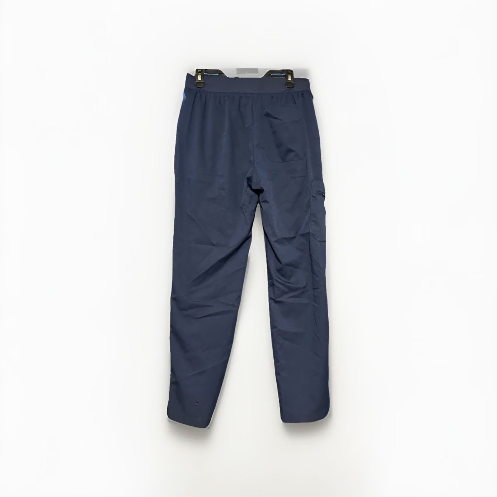 Hanes Hanes Comfort Scrub Pants Women M Navy Blue Drawstrings Pockets Nursing Size 32" / US 10 / IT 46 - 3 Thumbnail