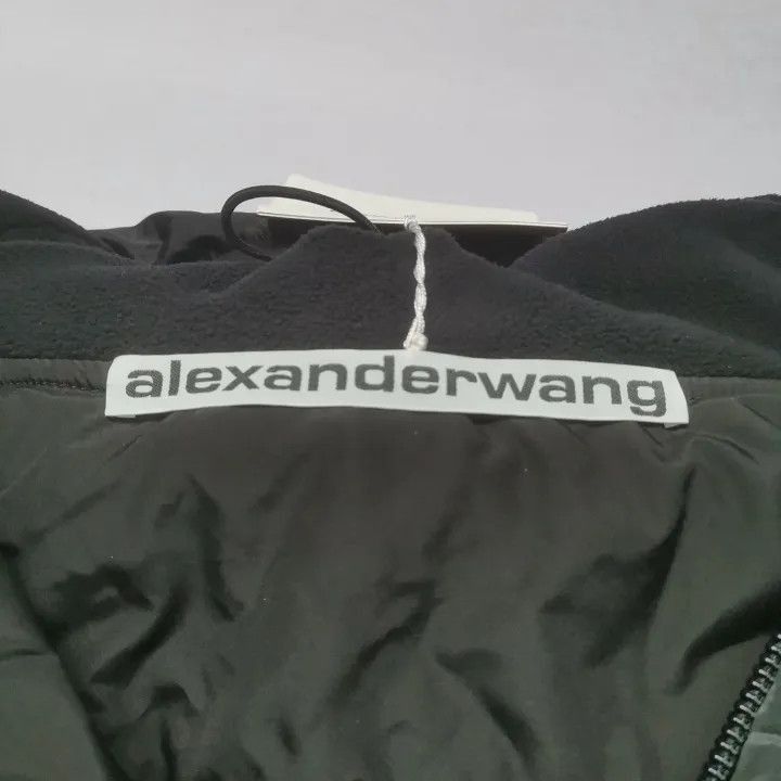 Alexander Wang Alexander Wang Black Logo Puffer Jacket for Women - Size XL / US 12-14 / IT 48-50 - 3 Thumbnail