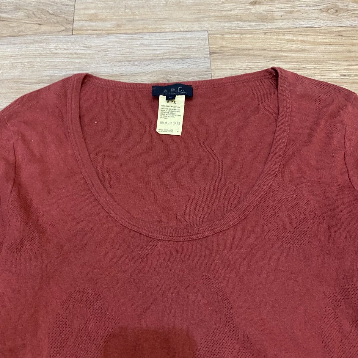 A.P.C. 2000s A.P.C - Sweatshirt LS Size M / US 6-8 / IT 42-44 - 7 Thumbnail
