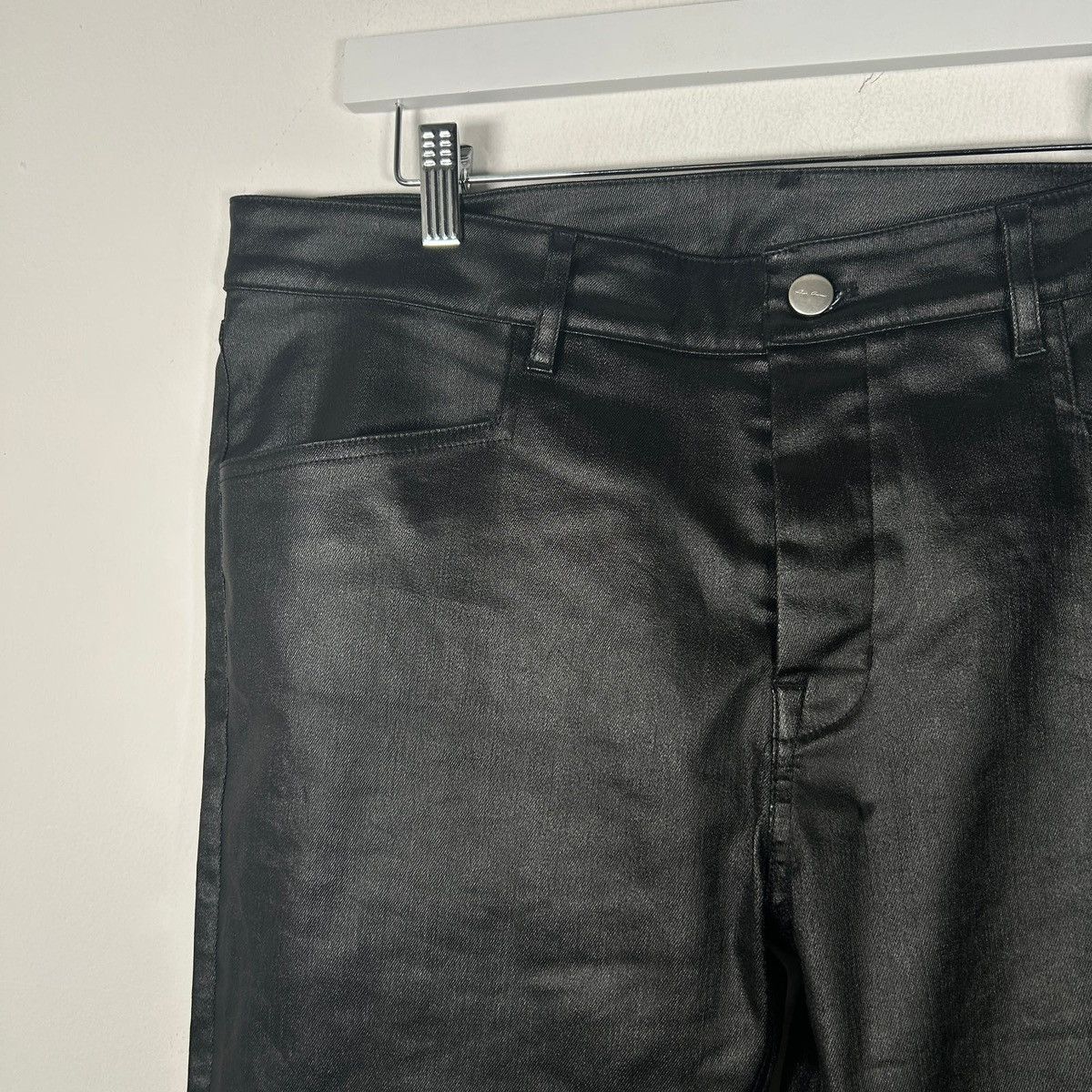 Rick Owens Rick Owens SS24 Lido Waxed Jeans Size US 36 / EU 52 - 2 Thumbnail