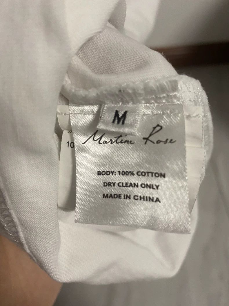 Martine Rose Martine rose White printed short sleeves Size M / US 6-8 / IT 42-44 - 3 Thumbnail