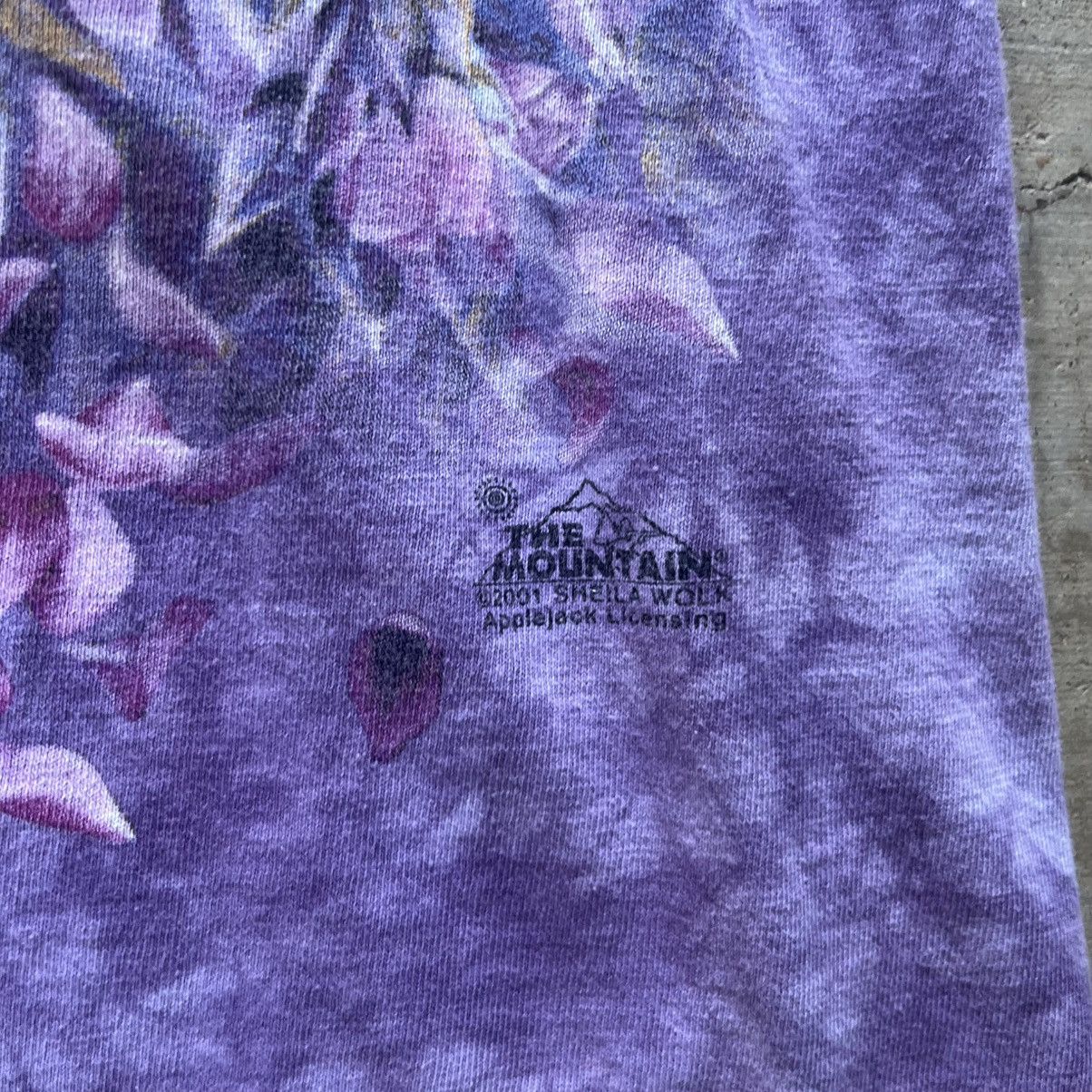 Vintage 2001 Purple Tye Dyed Angel Maiden Heavyweight Tee Size US M / EU 48-50 / 2 - 2 Thumbnail