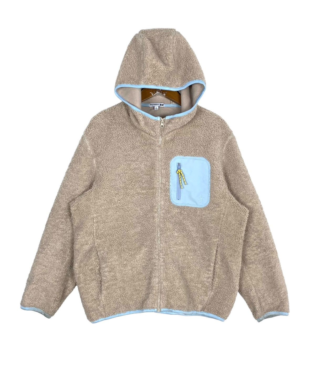 JW Anderson × Uniqlo Rare‼️ J.W. Anderson X Uniqlo Deep Pile Hoodie Size US M / EU 48-50 / 2 - 1 Thumbnail