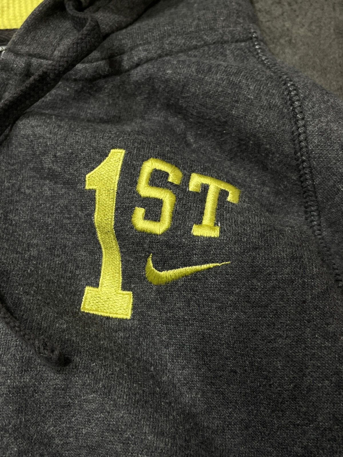 Nike 🔥Offers🔥Nike Vintage Y2K Hoodie Zip Rare Boxy Fit Swoosh Size S / US 4 / IT 40 - 10 Thumbnail