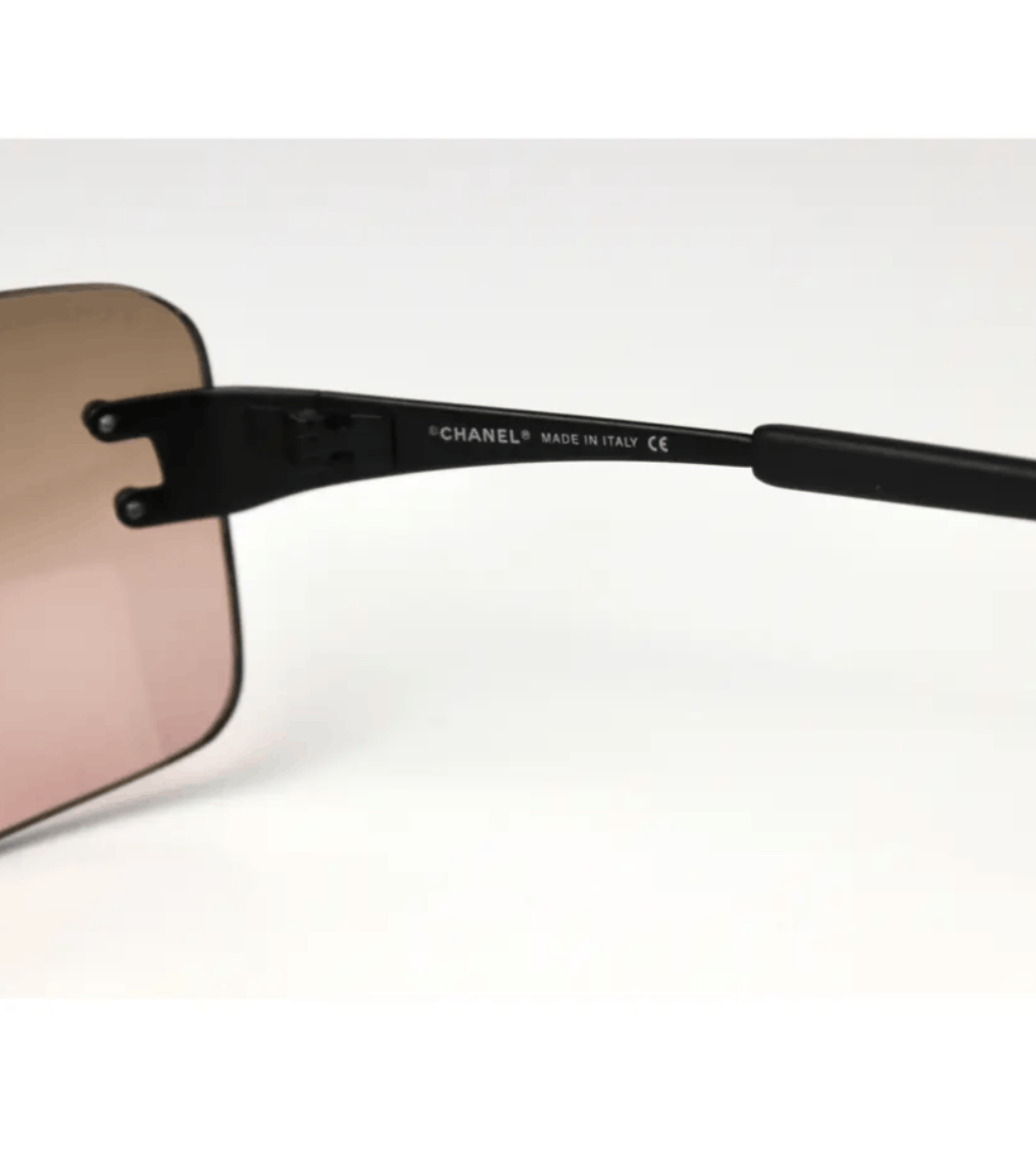 Chanel CHANEL SUNGLASSES 4005 CC Wrap Metal Vintage 4017 Iconic Size ONE SIZE - 6 Thumbnail
