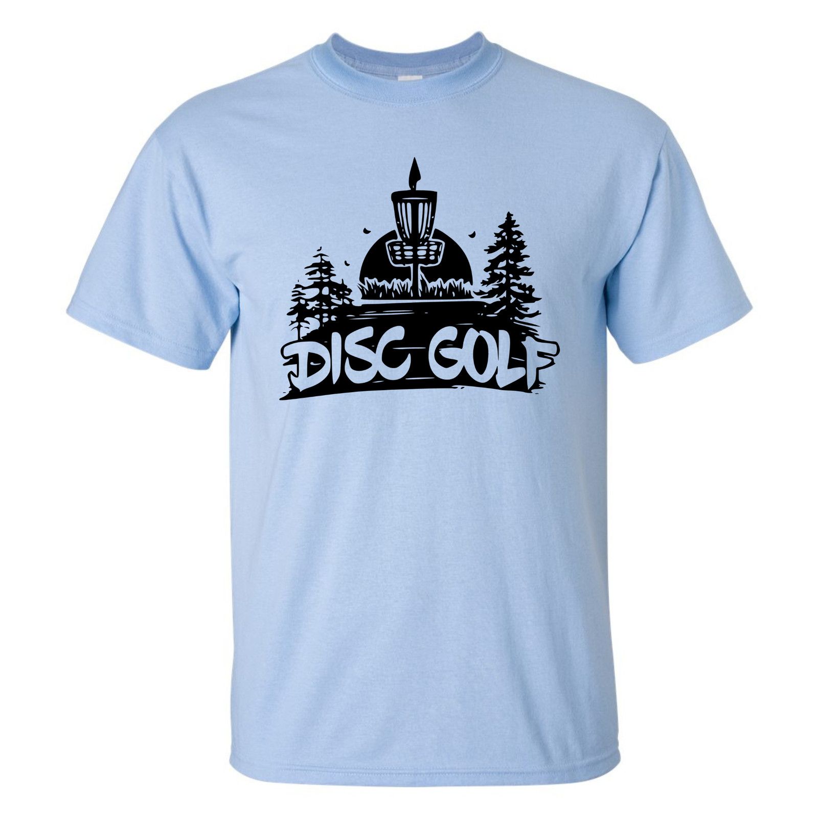 Gildan Disc Golf T Shirt DISCGOLF SUNSET Discgolfer Shirt Size US XL / EU 56 / 4 - 12 Thumbnail
