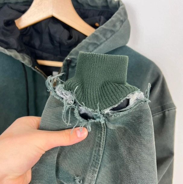 Carhartt Vintage Green Carhartt Active Jacket,L men’s,Vintage Size US L / EU 52-54 / 3 - 5 Thumbnail