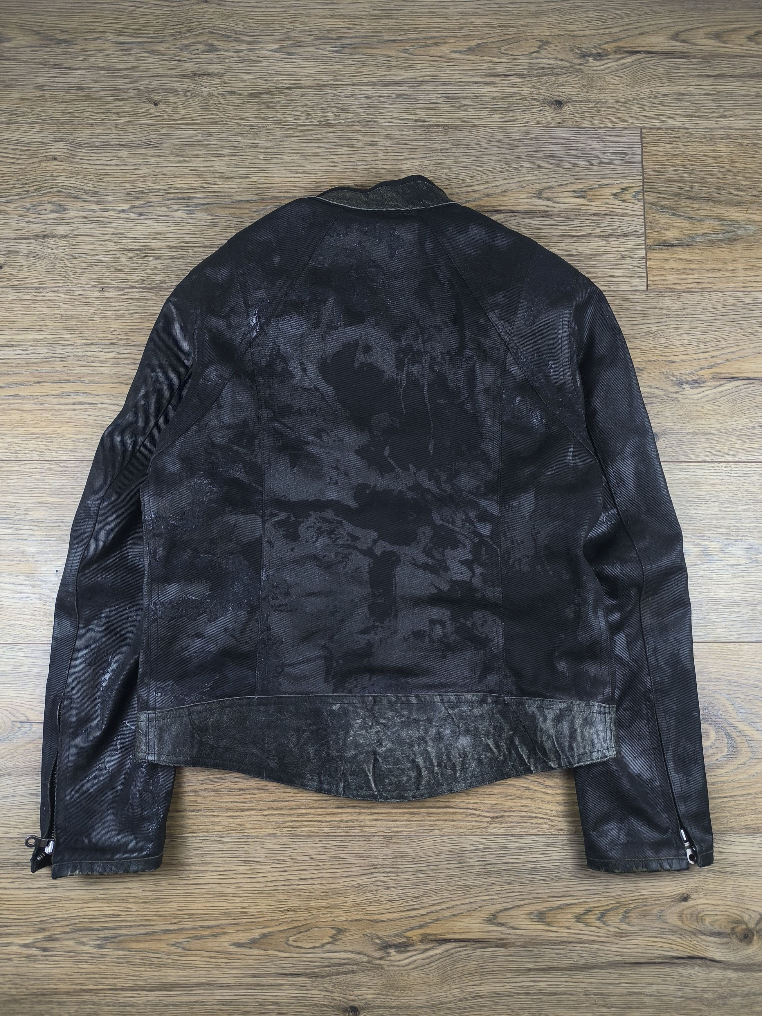 Yasuyuki Ishii yasuyuki ishii apocalyptic leather & waxed jacket Size US M / EU 48-50 / 2 - 6 Thumbnail