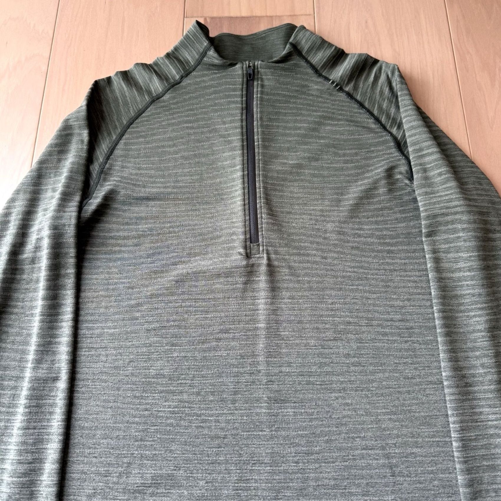 Lululemon Lululemon Metal Vent Tech 1/2 Zip Pullover M Green Utility Athleisure Workout Jacket Size US M / EU 48-50 / 2 - 3 Thumbnail