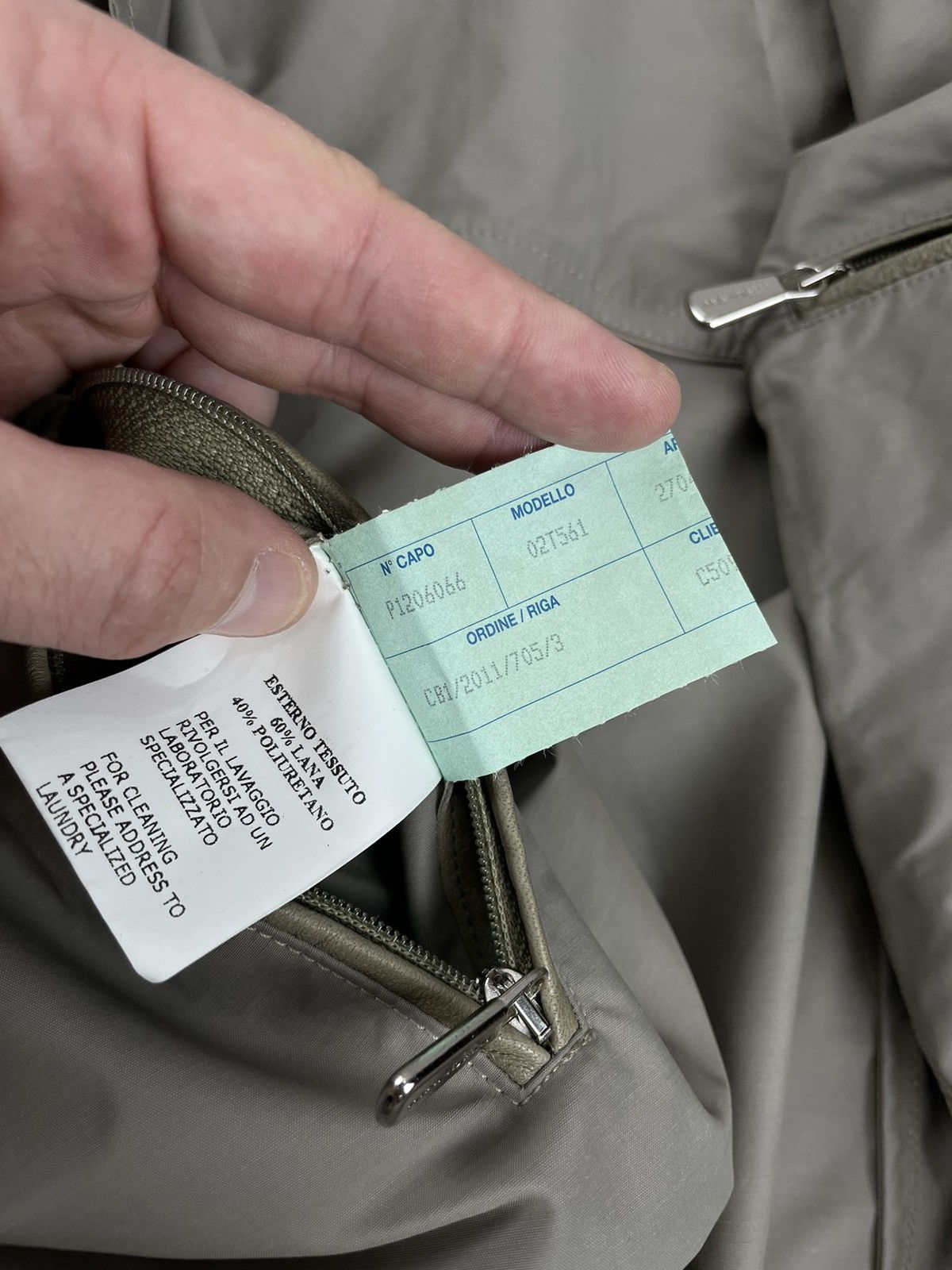 Mandelli Enrico Mandelli Nylon Trench Coat Men’s Size 58 Size US XXL / EU 58 / 5 - 8 Thumbnail