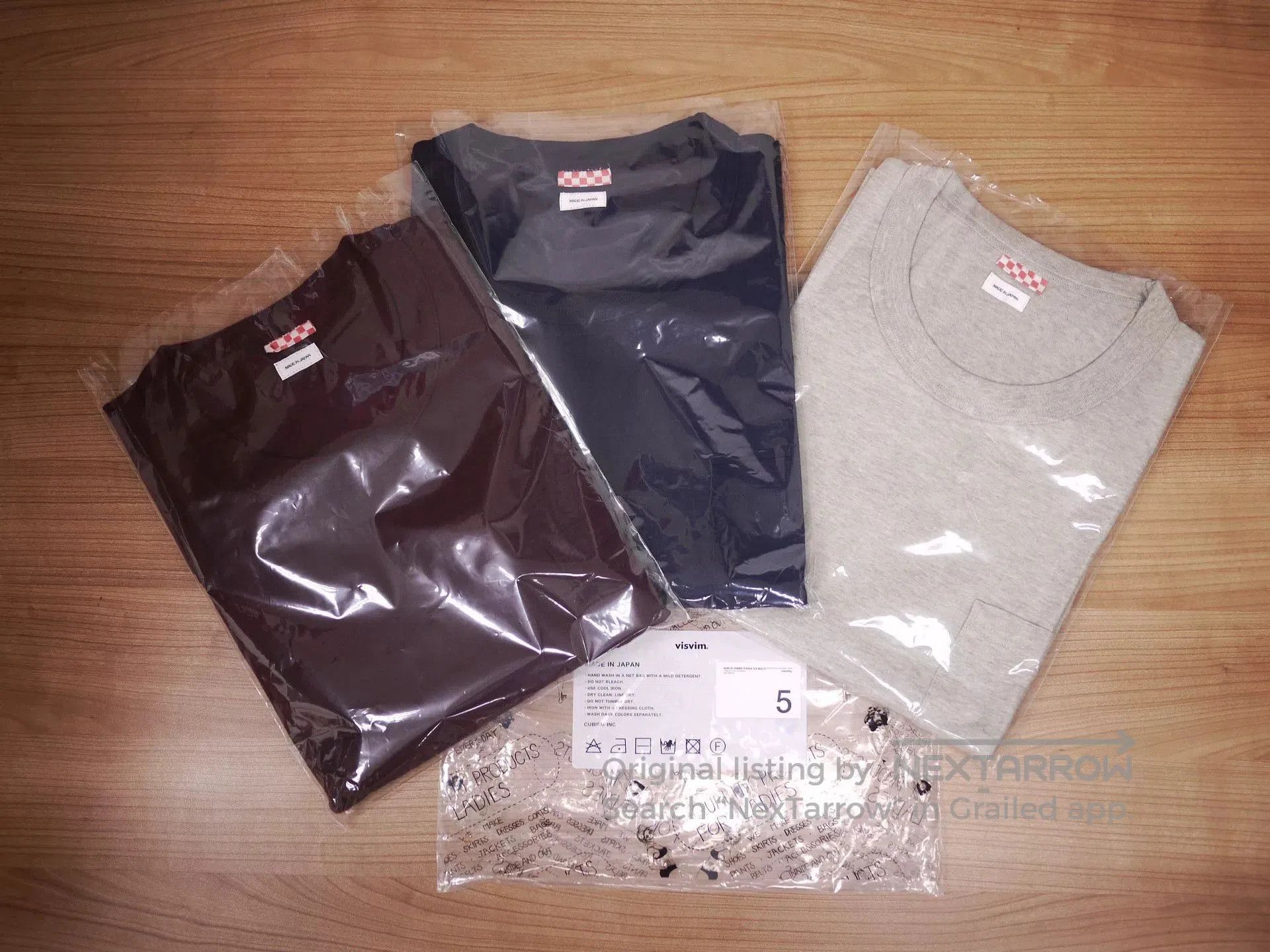 Visvim VISVIM Sublig Jumbo Tee 25SS. Size US XXL / EU 58 / 5 - 4 Thumbnail