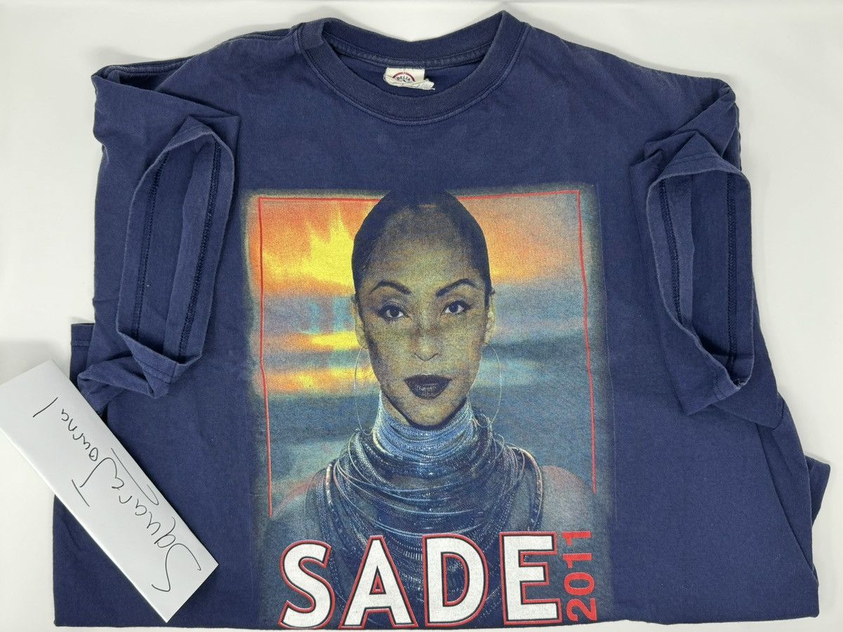 image of Sade Vintage Tee - , Delta Tag in Navy, Men's (Size 2XL)